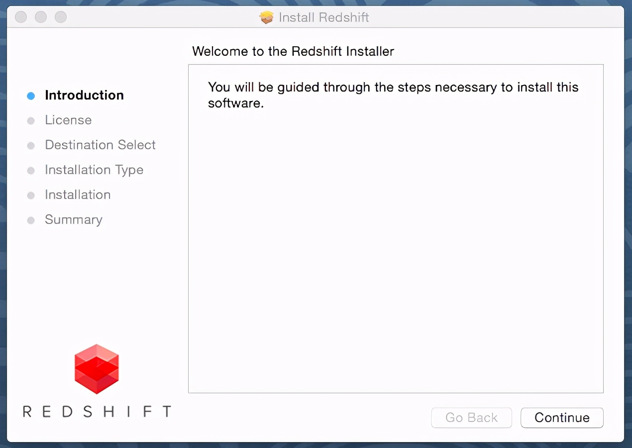 redshift mac