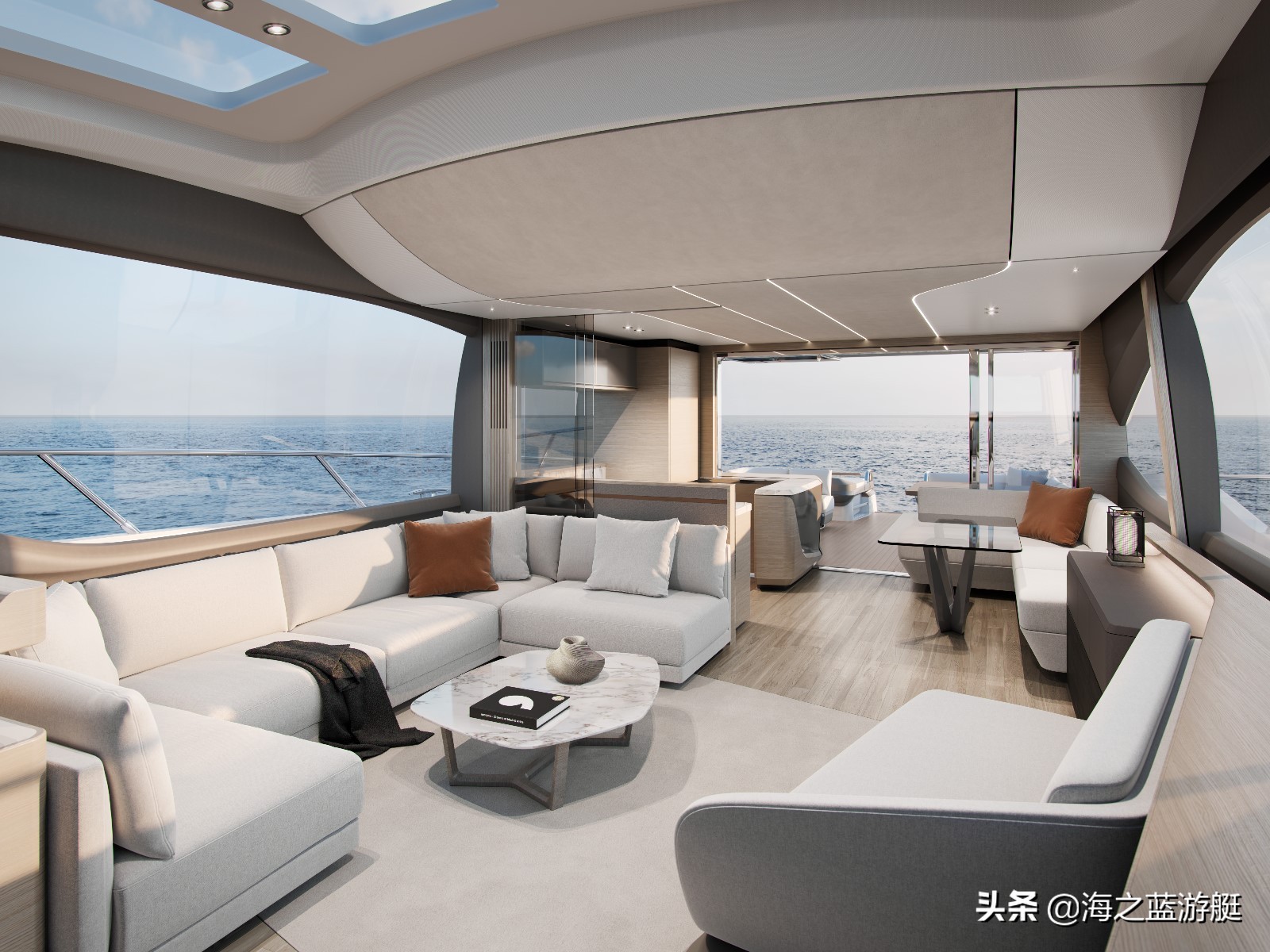 2020游艇展：公主V78豪华游艇，39节极速比普通运动艇还快