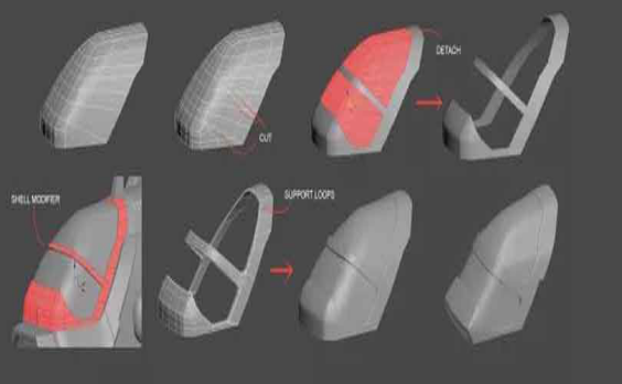 咳咳咳，上课了哈，这节课讲的是3Dsmax 硬表面建模技巧教程哦