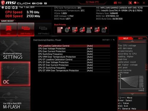 微星MPG Z490 GAMING CARBON WIFI主板评测