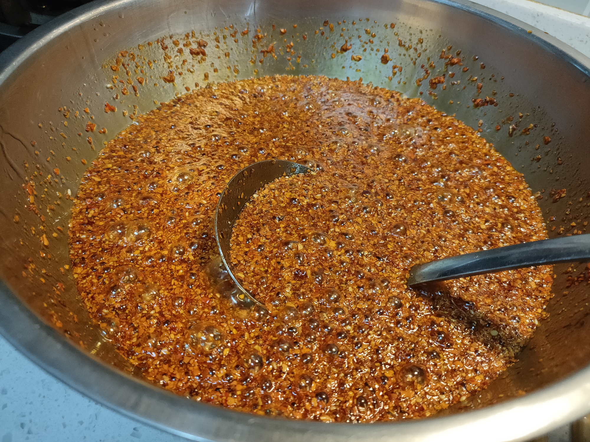 辣椒油想要好吃，可不是直接泼油那么简单，教你正确做法，香辣浓