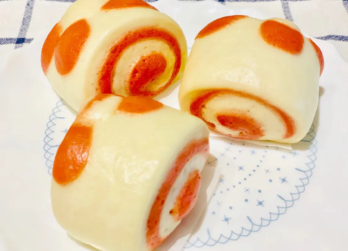 火龙果版花样馒头,宝妈们学起来吧 美食做法 第9张 火龙果版花样馒头,宝妈们学起来吧 美食做法 第9张