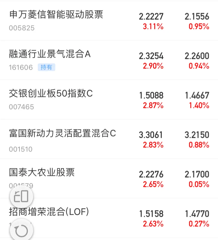 基金红小兵：大盘狂奔近6%，小兵实战基金表现…