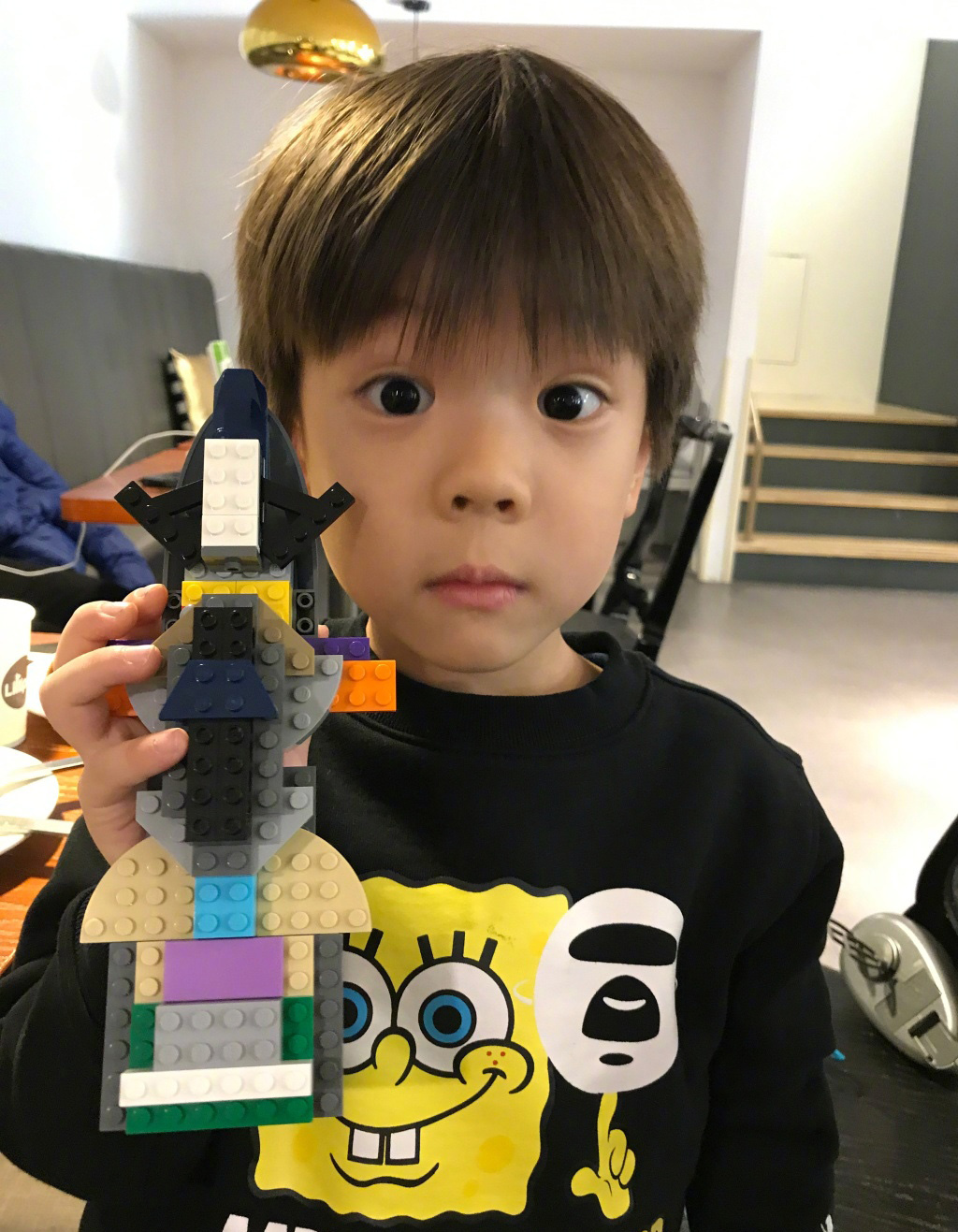 杜江儿子嗯哼“整容式”长大的秘密