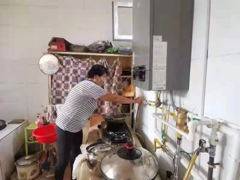 “煤改氣”工程落實 送氣送暖送實惠