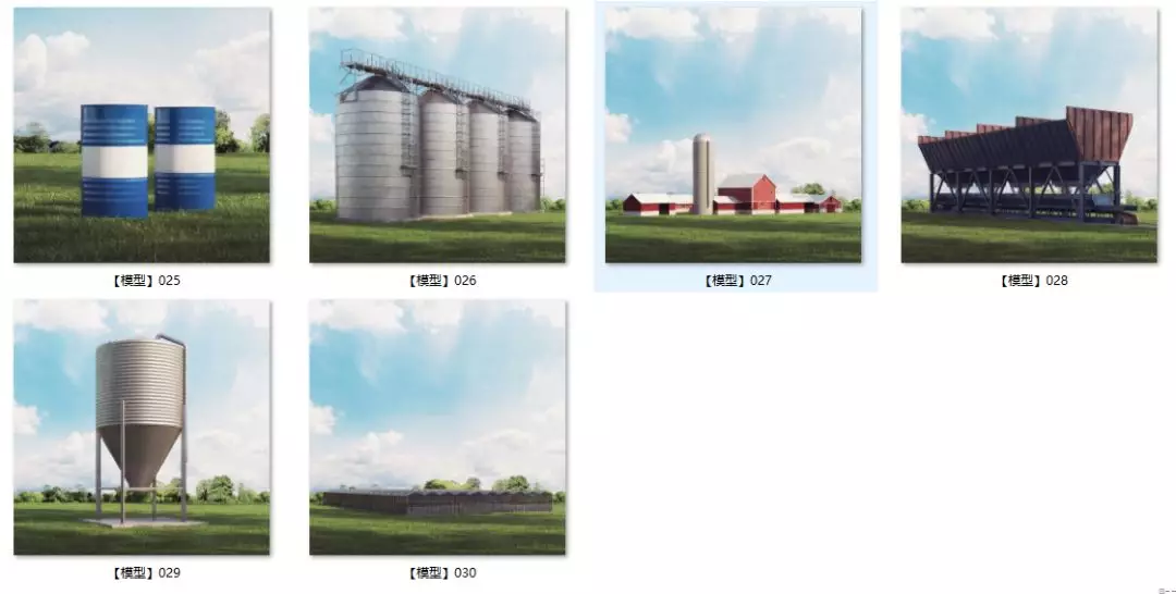 送你C4D三维模型素材：700套C4D三维模型素材合集，彻底告别C4D难