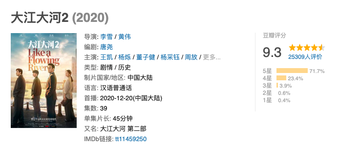 《大江大河2》中的程开颜，十年前就和王凯合作，可惜表现不佳
