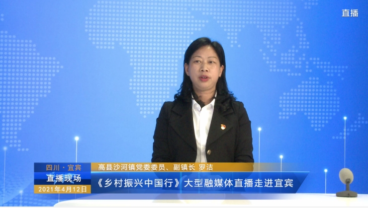 乡村振兴中国行大型融媒体直播走进宜宾