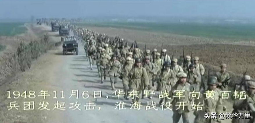 东野102万人，14个纵队，大举南下，一个纵队多少