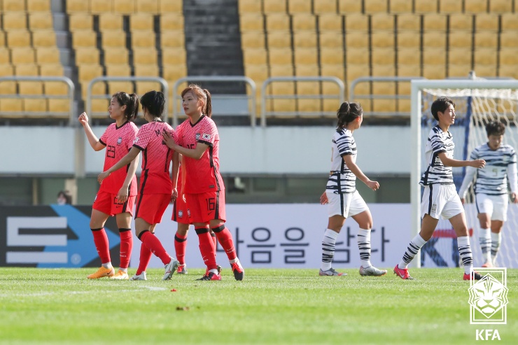 韩国女足姐妹相争坡州张瑟琪一剑封喉助队获胜