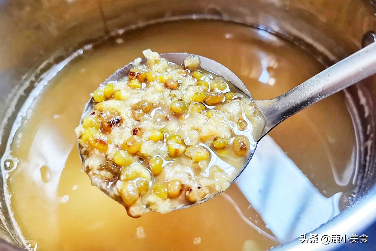 绿豆最忌直接煮多加冻一冻步骤 绿豆汤快速起沙 绵滑好喝 Foodlife