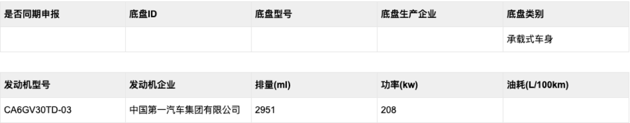 豪横！红旗未上市豪华轿车信息，3.0T V6 282匹！网