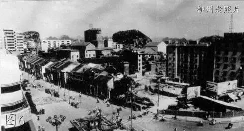 柳州老照片：五角星市场，工贸大厦，电影院，六层楼，工学院