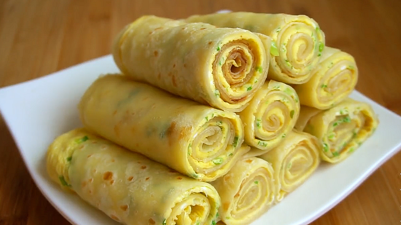 早餐別吃包子了，學會這樣做，一個雞蛋一張餅，營養美味真好吃