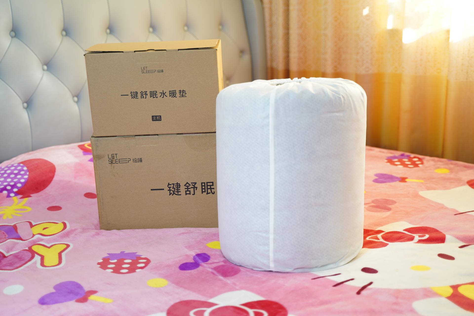 舒服，不上火！体验用水取暖的绘睡水暖垫