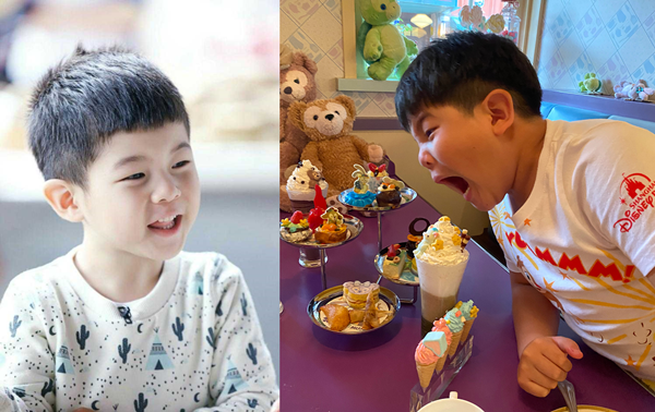 胡可大兒子發育迅猛，東北宋仲基逐漸“沙”化，胖不能輸給弟弟