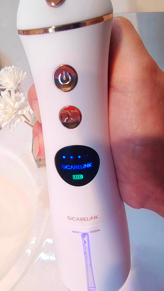 让欧卡尔琳小蛮腰冲牙器，伴你笑口常开