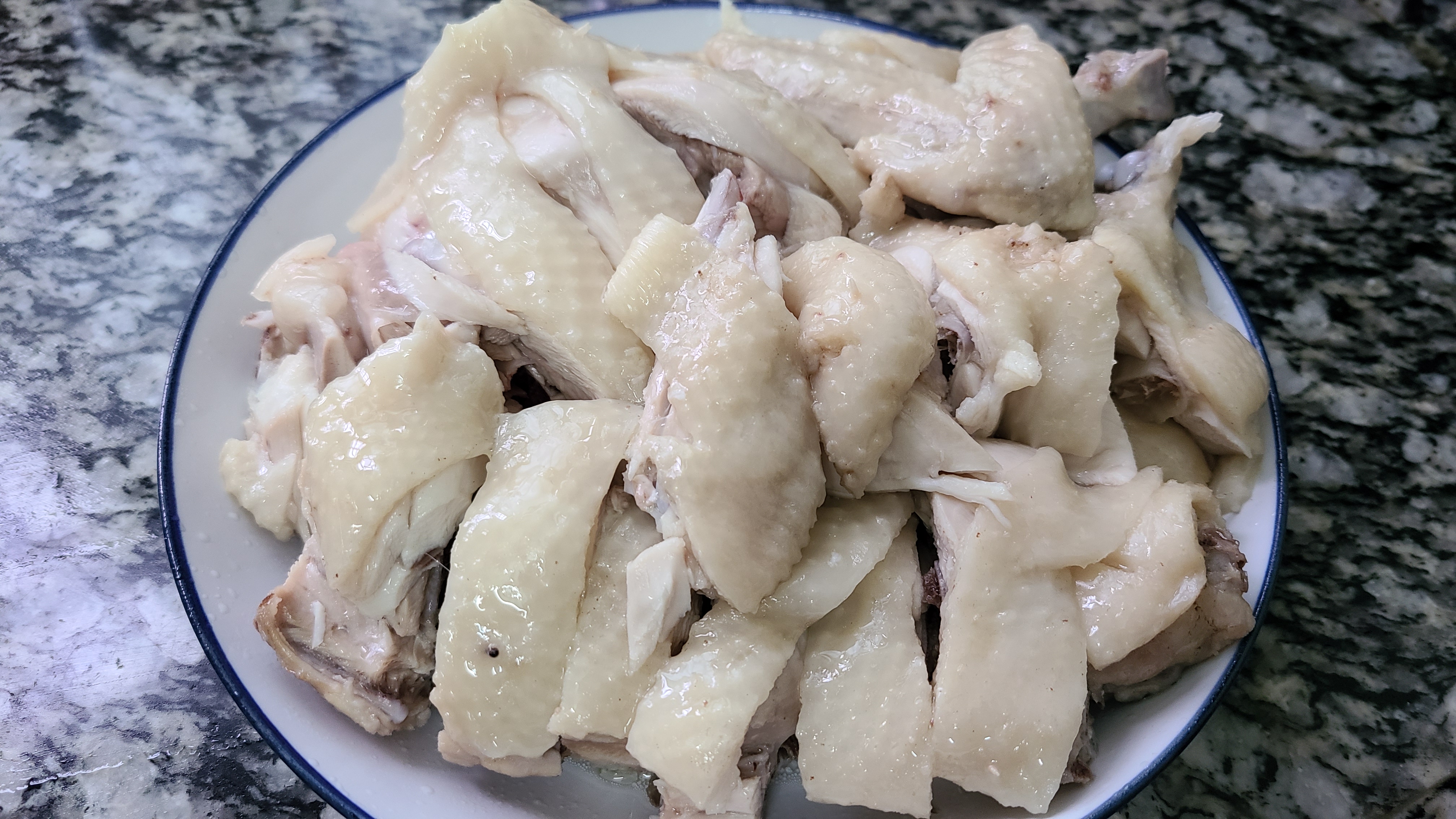 蔥油雞，廣東又香又美味的一道家常菜，看著直流口水