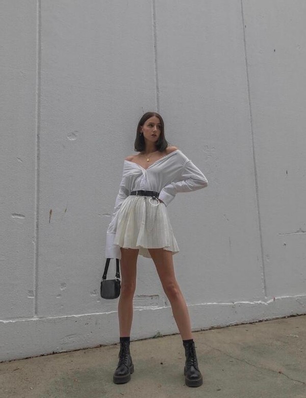 倫敦時尚博主CaitlinReid黑與白的極簡色彩演繹高級感