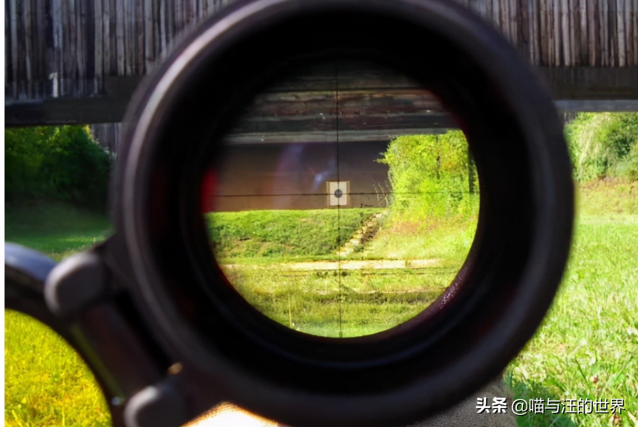 这才是狙击枪瞄准镜的世界，别再被电视剧给骗