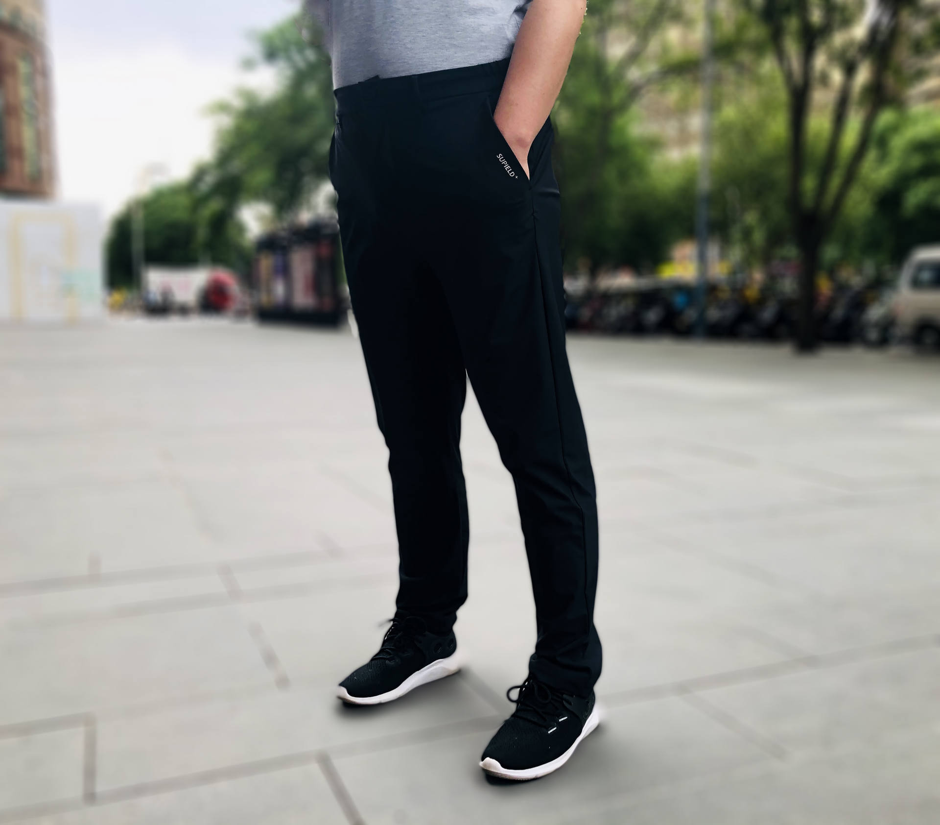 夏天真的需要一条“行走的空调”，素湃凉感休闲裤，清凉一夏