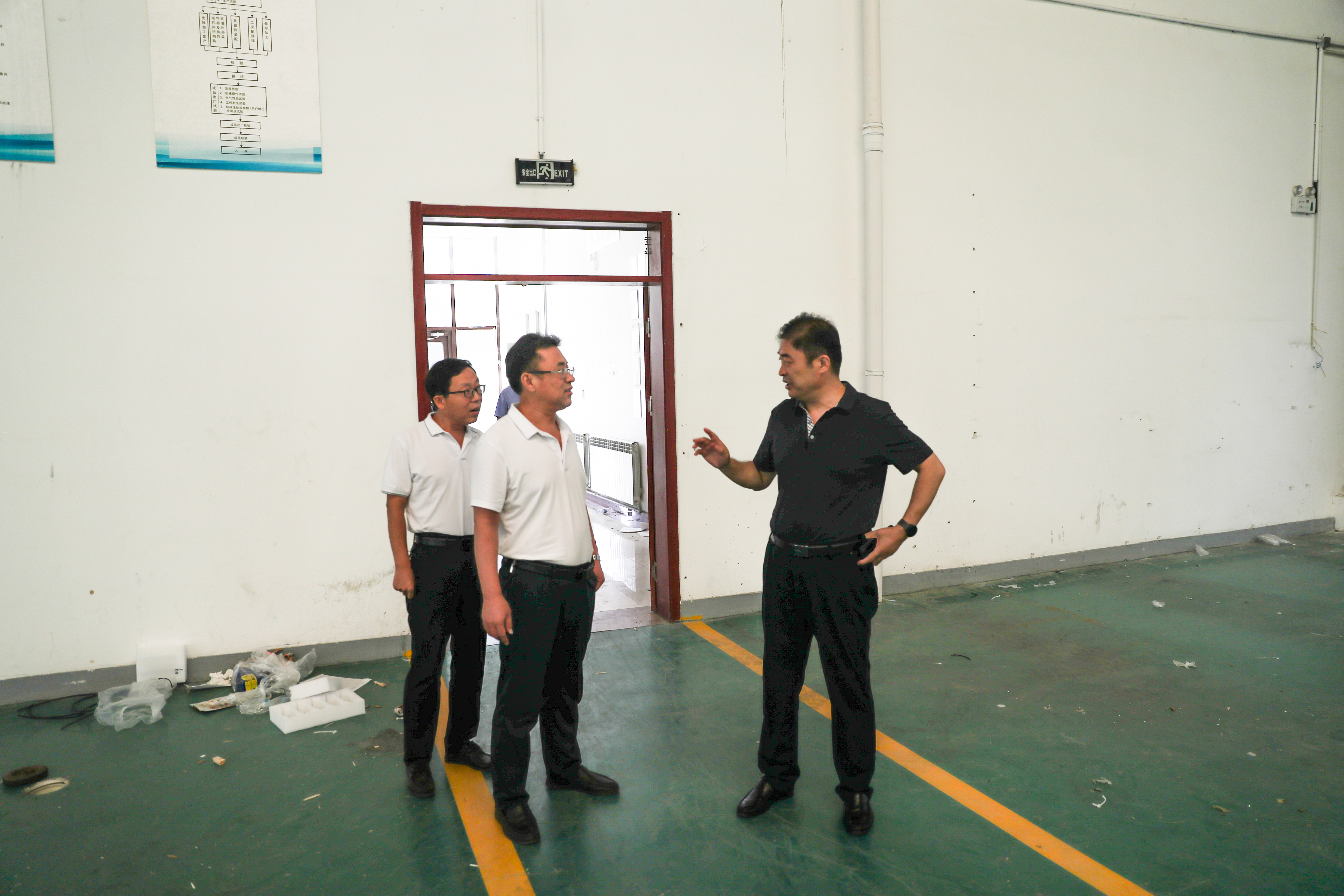 济南新材料产业园区管委会主任韩利师调研项目推进工作