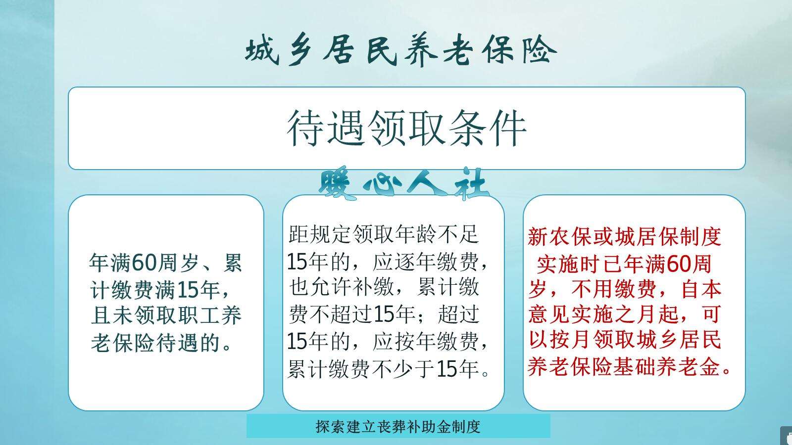 55岁才为养老准备，可以买哪种社保？看看这两种养老保险的优缺点 第3张