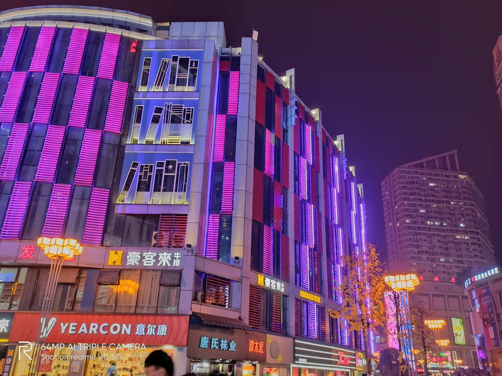 50W shows tide full a country " bright and beautiful carp " Realme is true my V15 evaluation