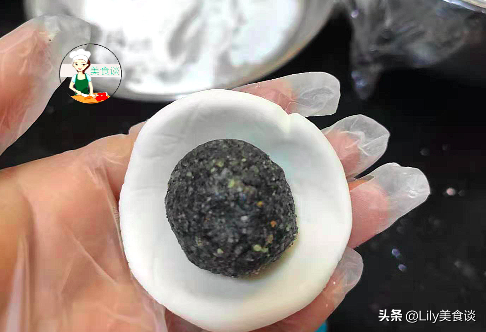 图片[3]-花生黑芝麻汤圆做法步骤图 大人孩子都爱吃-起舞食谱网