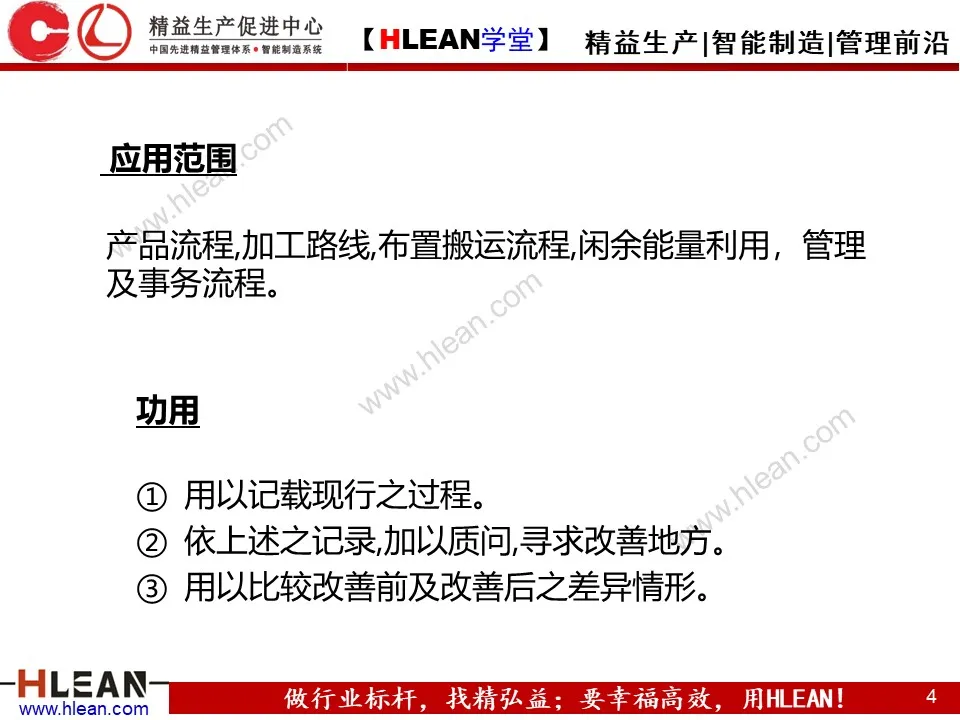 「精益学堂」IE七大手法之流程程序法