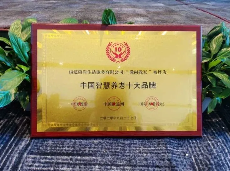 2020中国智慧养老十大品牌揭晓,微尚生活成功入选