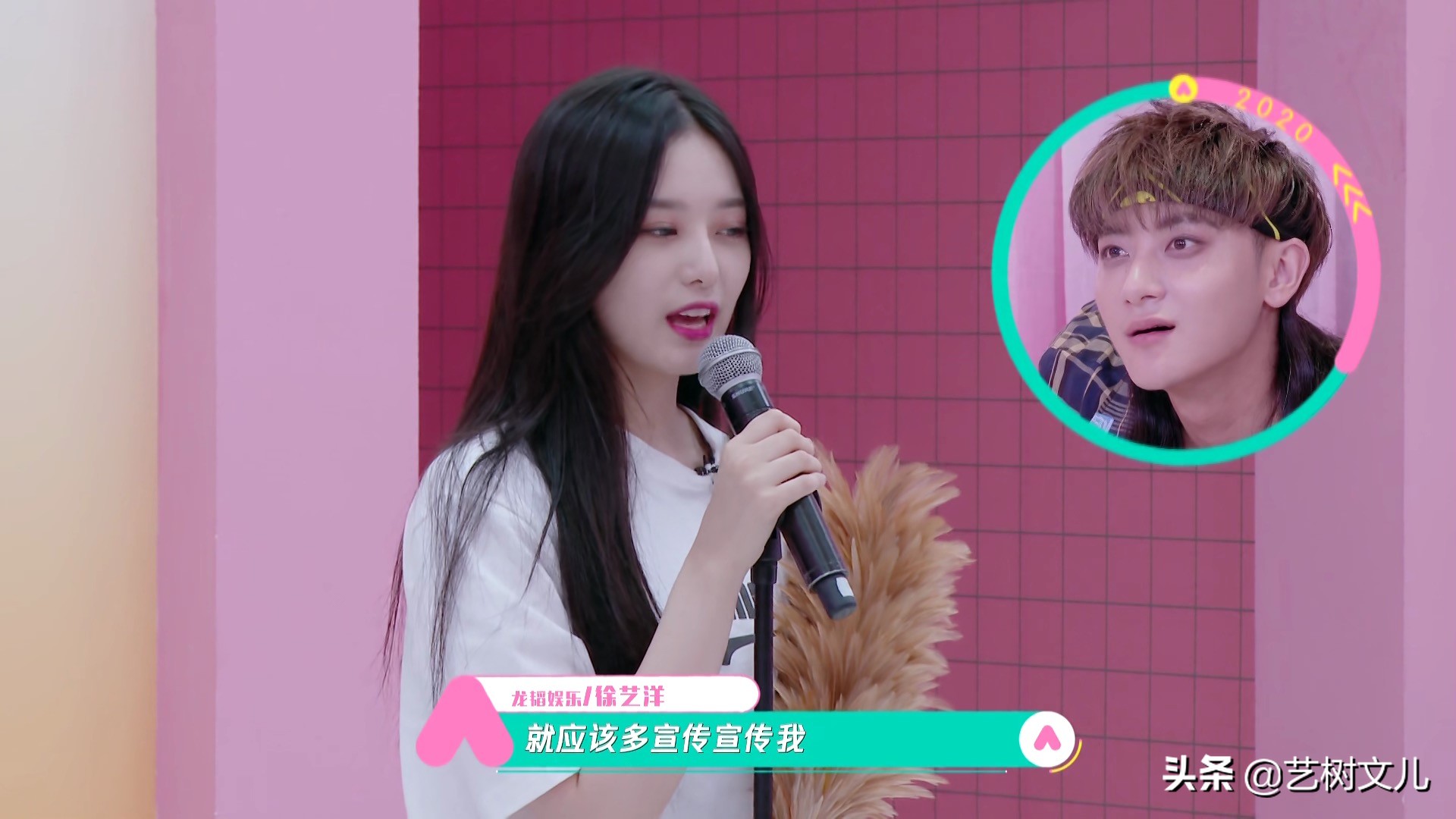 大嗓门和瞪眼，黄子韬的综艺感有些 太“生硬”，玩梗不如蔡徐坤
