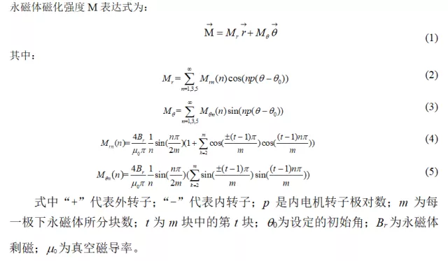 三峽大學(xué)井立兵團(tuán)隊特稿：磁力變速永磁無刷電機(jī)的解析計算與設(shè)計