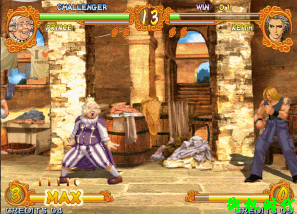 街機(jī)《豪血寺一族》讓人亢奮的變身，烈火奶奶瞬間變成高貴女騎士