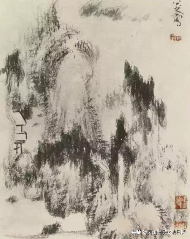 八大山人山水画