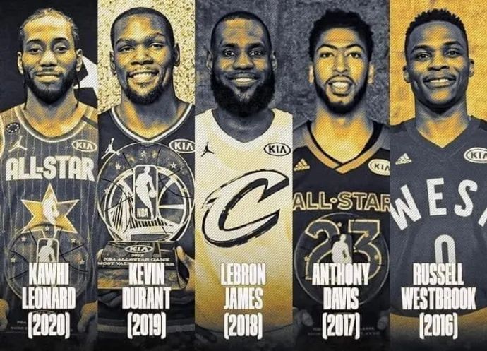 詹姆斯队连续4年赢下全明星赛！字母哥获MVP，当成总决赛打了