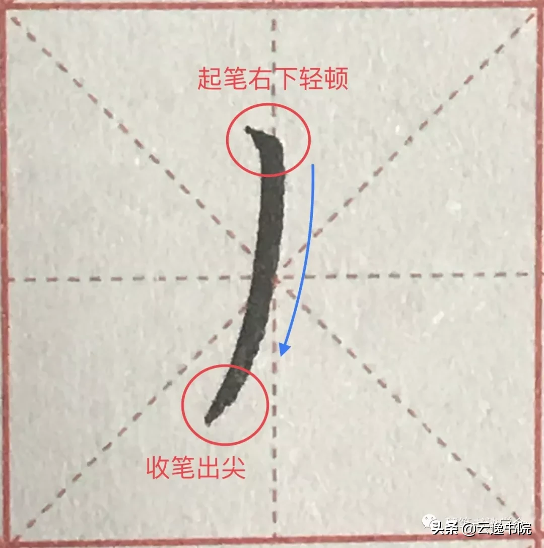 硬笔书法36个基本笔画图解教程！（纯干货）