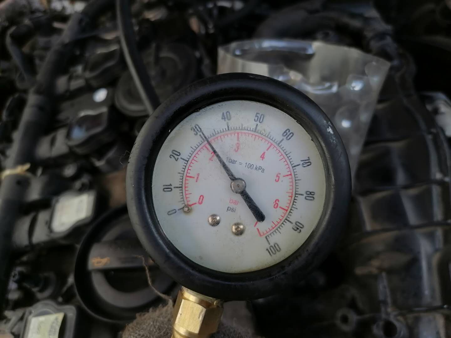 图片[7]_维修奥迪888发动机混合气过稀、油泵压力过低启动困难_5a汽车网