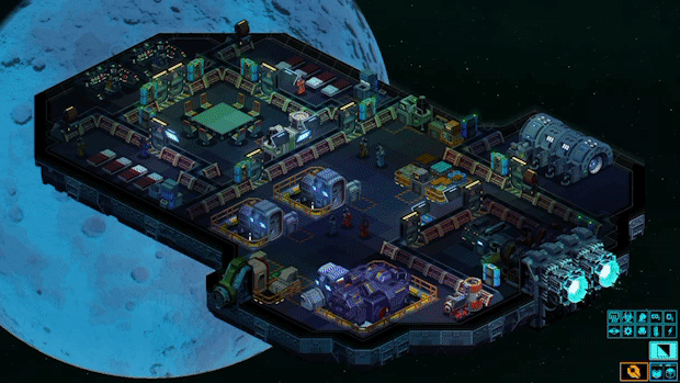 一款超庞大的太空沙盒生存类模拟经营游戏