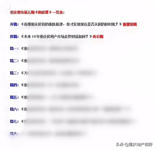重庆调研：房价已下跌10-20%，炒房团归来，欧神却说要涨？