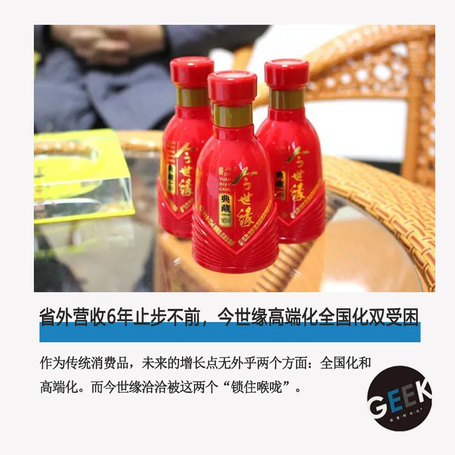 茅五泸大军压境！今世缘省外营收6年止步不前，