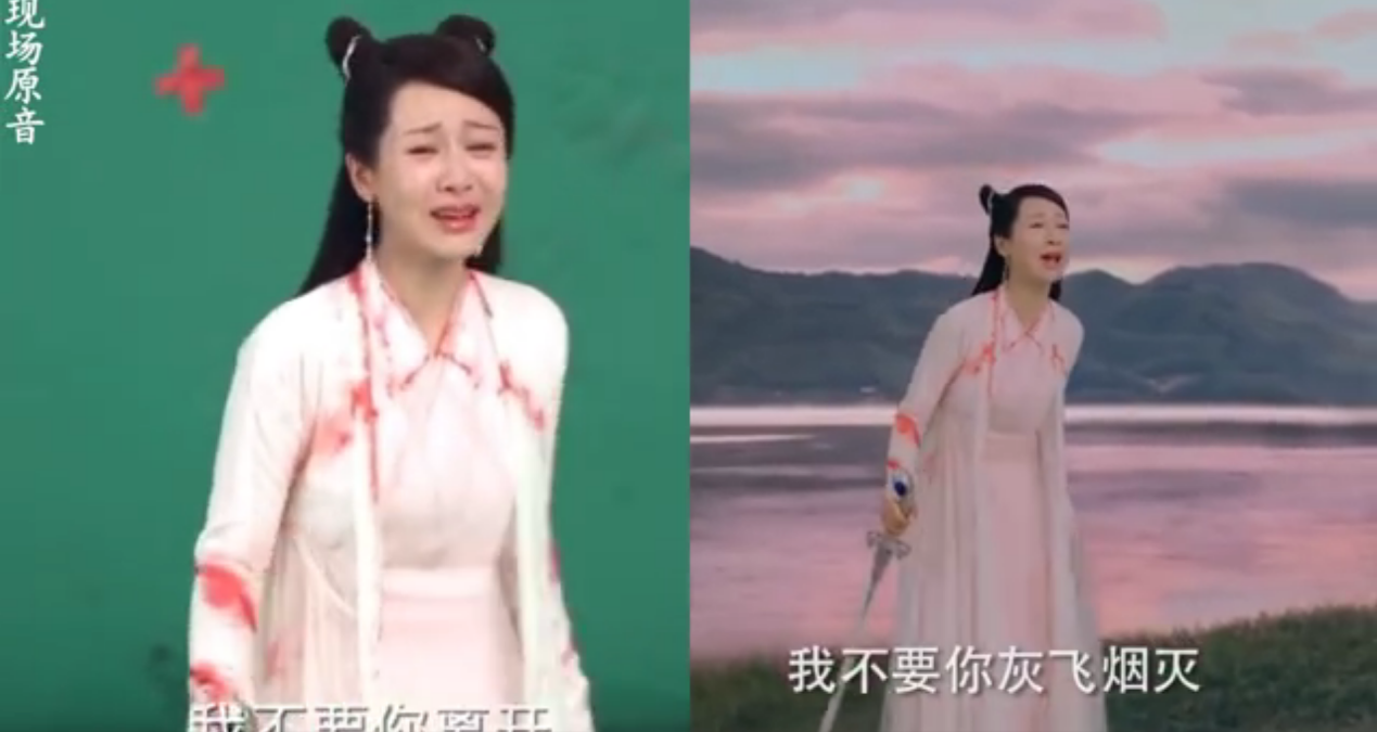 The actor has many without objective performance absolutely, the Yang Zi that resemble battle takes the place of to feel super- strong, 