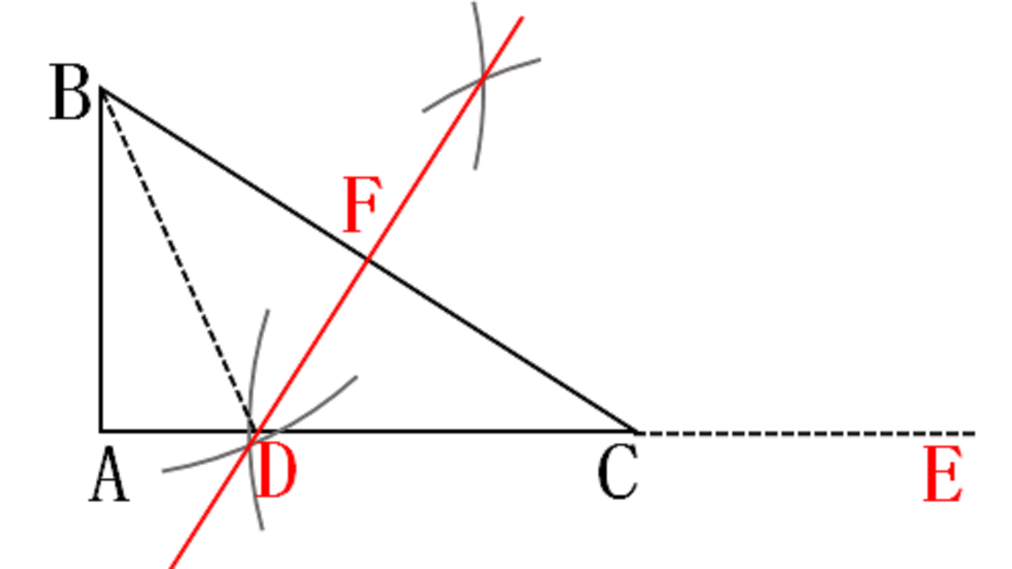 2021广东中考数学第20题,作垂直平分线并求三角形周长及锐角正切
