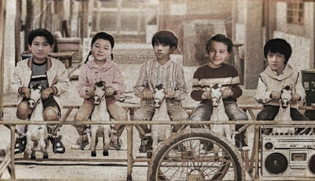 岳云鹏晒童年P图照,与刘德华千玺成龙小李子是发小,毫无违和感