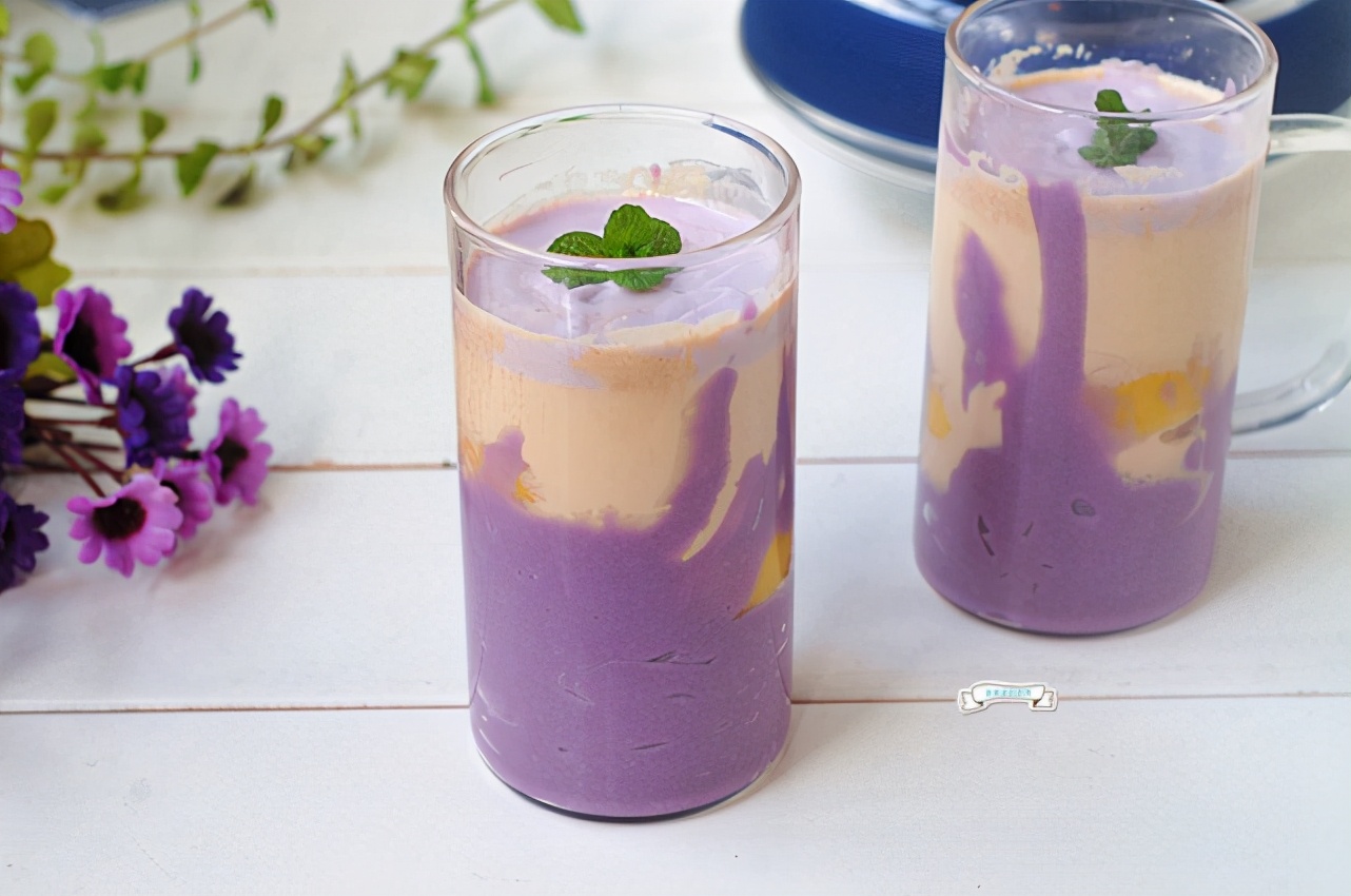 零卡芋泥奶茶，超低热量配方，幼滑香甜，比买的更健康，放心吃