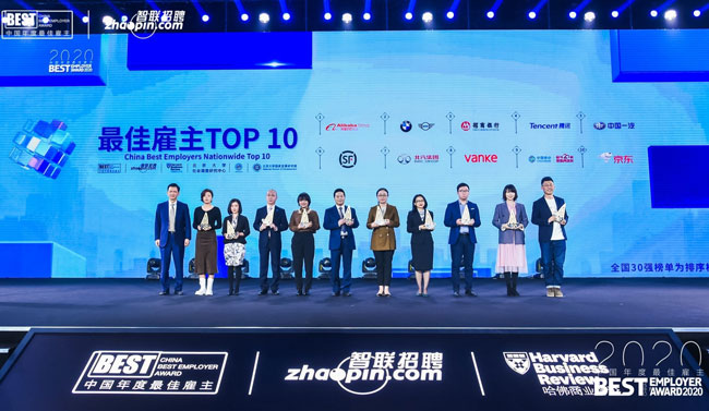 创新宝马集团再度收获“中国最具吸引力雇主”等众多人力资源大奖