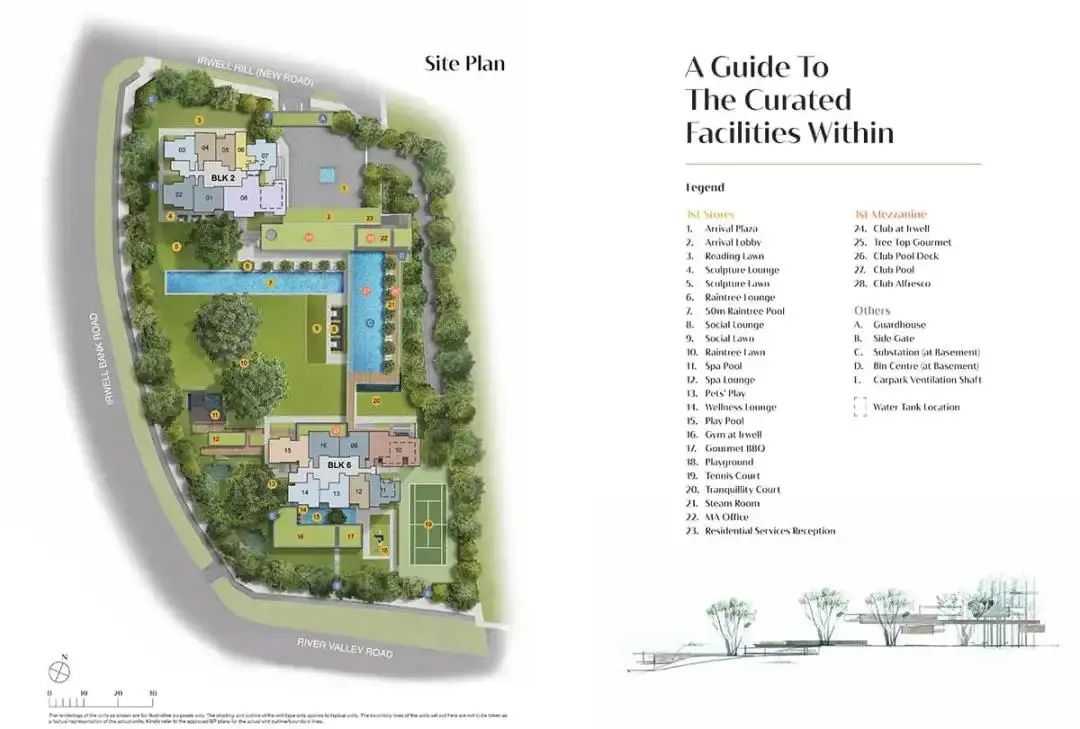 新加坡乌节路全新豪华私人公寓丨​Irwell Hill Residences 隽峰