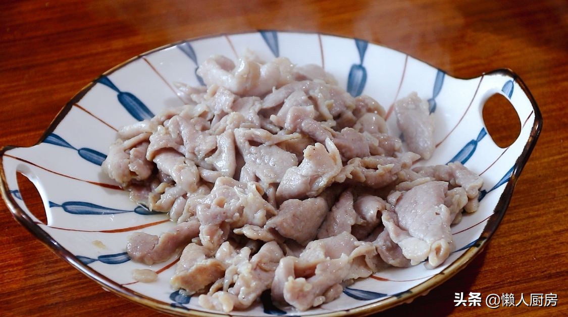這是快手家常菜絲瓜炒肉片，豬肉這樣上漿，吃著嫩滑