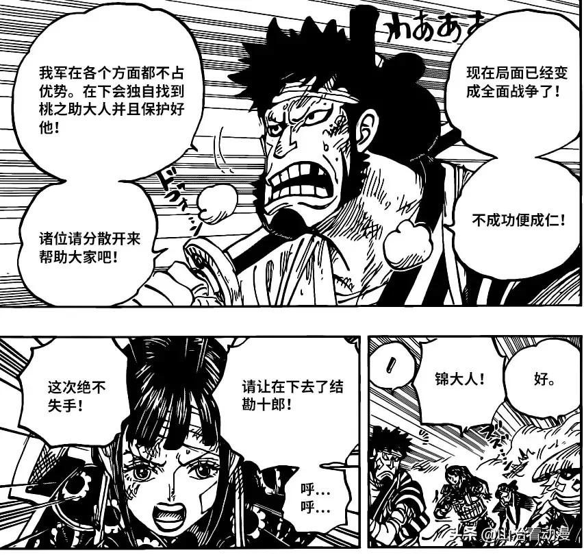 海賊王1014話 錦衛門斬殺堪十郎 小菊受重傷 桃之助覺醒見聞色 山治看動漫 Mdeditor