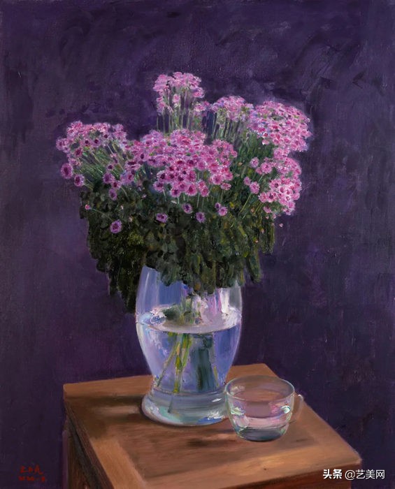 绽放——著名画家王力克笔下的生命之花